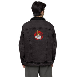 Unisex Denim Sherpa Jacket - Arekkusu - Store