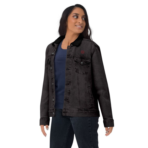Unisex Denim Sherpa Jacket - Arekkusu - Store