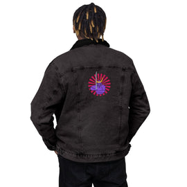 Unisex Denim Sherpa Jacket - Arekkusu - Store