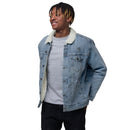 Unisex Denim Sherpa Jacket - Arekkusu - Store