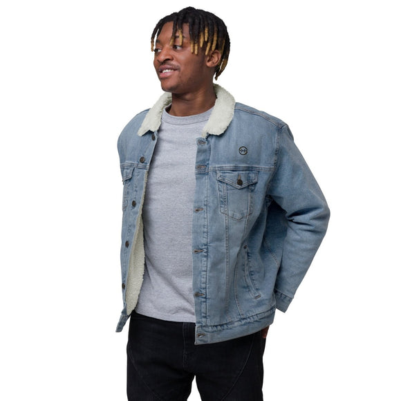 Unisex Denim Sherpa Jacket - Arekkusu - Store