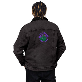 Unisex Denim Sherpa Jacket - Arekkusu - Store