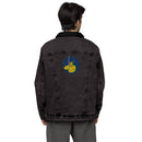 Unisex Denim Sherpa Jacket - Arekkusu - Store