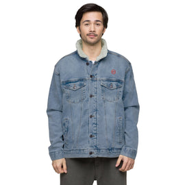 Unisex Denim Sherpa Jacket - Arekkusu - Store