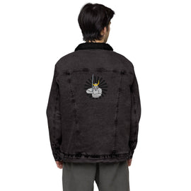 Unisex Denim Sherpa Jacket - Arekkusu - Store