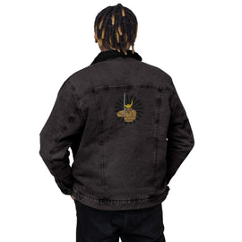 Unisex Denim Sherpa Jacket - Arekkusu - Store