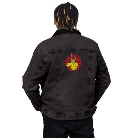 Unisex Denim Sherpa Jacket - Arekkusu - Store