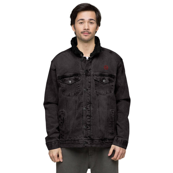 Unisex Denim Sherpa Jacket - Arekkusu - Store