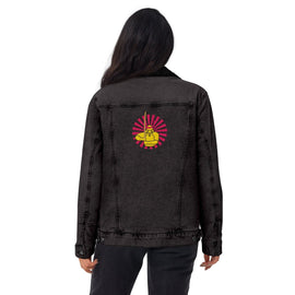 Unisex Denim Sherpa Jacket - Arekkusu - Store
