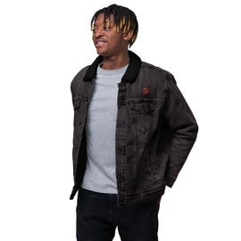 Unisex Denim Sherpa Jacket - Arekkusu - Store