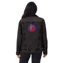 Unisex Denim Sherpa Jacket - Arekkusu - Store