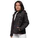 Unisex Denim Sherpa Jacket - Arekkusu - Store