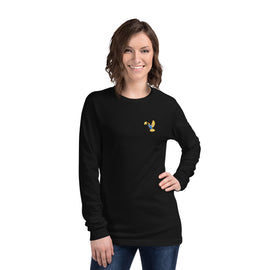 Unisex Comfy Long Sleeve Shirt - Premium Long Sleeve Shirt from Bella + Canvas - Just $30.70! Shop now at Arekkusu-Store