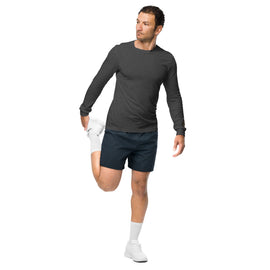 Compra dark-gray-heather Unisex Comfy Long Sleeve Shirt