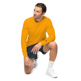 Buy orange Unisex Comfy Long Sleeve Shirt