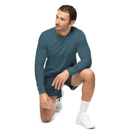 Comprar cerulean-blue-heather Unisex Comfy Long Sleeve Shirt