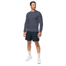 Compra charcoal-blue-heather Unisex Comfy Long Sleeve Shirt