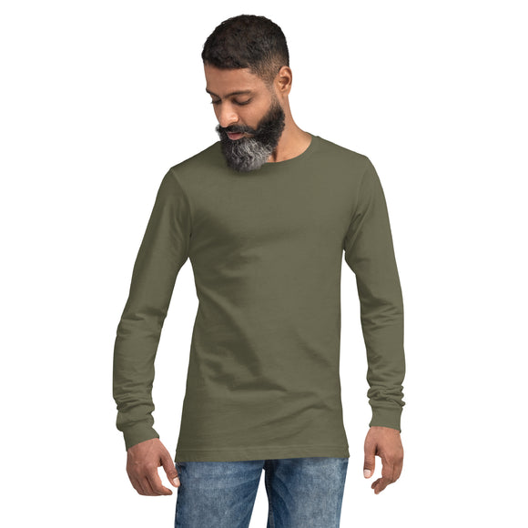 Unisex Comfy Long Sleeve Shirt - Premium Long Sleeve Shirt from Bella + Canvas - Just $20.29! Shop now at Arekkusu-Store