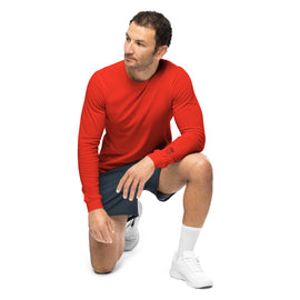 Kaufen neon-red Unisex Comfy Long Sleeve Shirt
