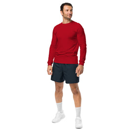 Kaufen red Unisex Comfy Long Sleeve Shirt