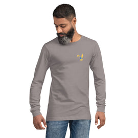 Unisex Comfy Long Sleeve Shirt - Premium Long Sleeve Shirt from Bella + Canvas - Just $30.70! Shop now at Arekkusu-Store