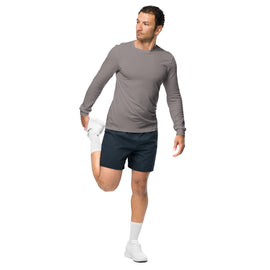 Acheter taupe-gray Unisex Comfy Long Sleeve Shirt