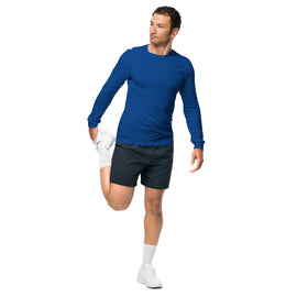 Acheter dark-blue Unisex Comfy Long Sleeve Shirt
