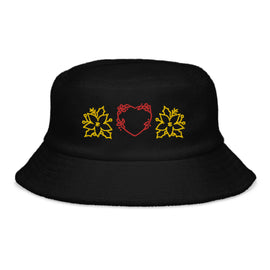 Comprar black Unstructured Terry Cloth Bucket Hat