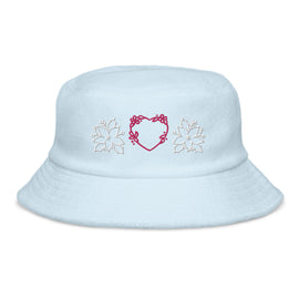 Kaufen light-blue Unstructured Terry Cloth Bucket Hat