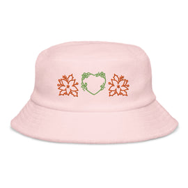 Kaufen light-pink Unstructured Terry Cloth Bucket Hat
