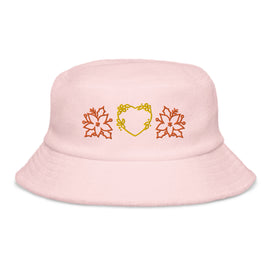 Compra light-pink Unstructured Terry Cloth Bucket Hat
