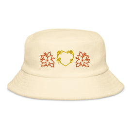 Buy light-yellow Unstructured Terry Cloth Bucket Hat