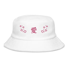 Comprar white Unstructured Terry Cloth Bucket Hat