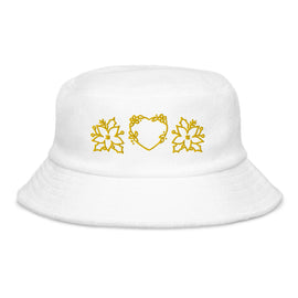 Comprar white Unstructured Terry Cloth Bucket Hat