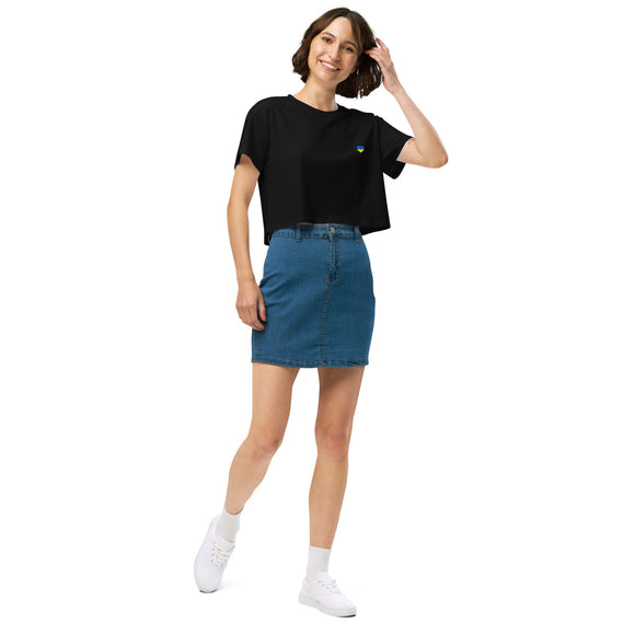 Ladies' Extra Soft Crop Top - Premium Crop Tops from ascolour - Just $24.95! Shop now at Arekkusu-Store