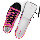 Ladies' High Top Canvas Shoes-3