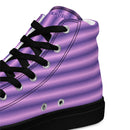 Ladies' High Top Canvas Shoes-4