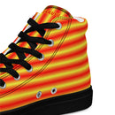 Ladies' High Top Canvas Shoes-4