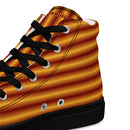 Ladies' High Top Canvas Shoes-8