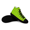 Ladies' High Top Canvas Shoes-1