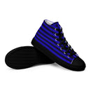 Ladies' High Top Canvas Shoes-5