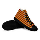 Ladies' High Top Canvas Shoes-5