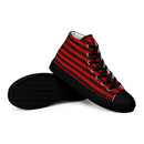 Ladies' High Top Canvas Shoes-1