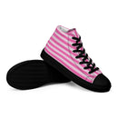 Ladies' High Top Canvas Shoes-5