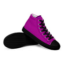 Ladies' High Top Canvas Shoes-1