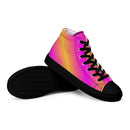 Ladies' High Top Canvas Shoes-5