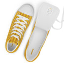 Ladies' High Top Canvas Shoes-3