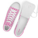 Ladies' High Top Canvas Shoes-3