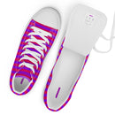 Ladies' High Top Canvas Shoes-7