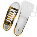 Ladies' High Top Canvas Shoes-7